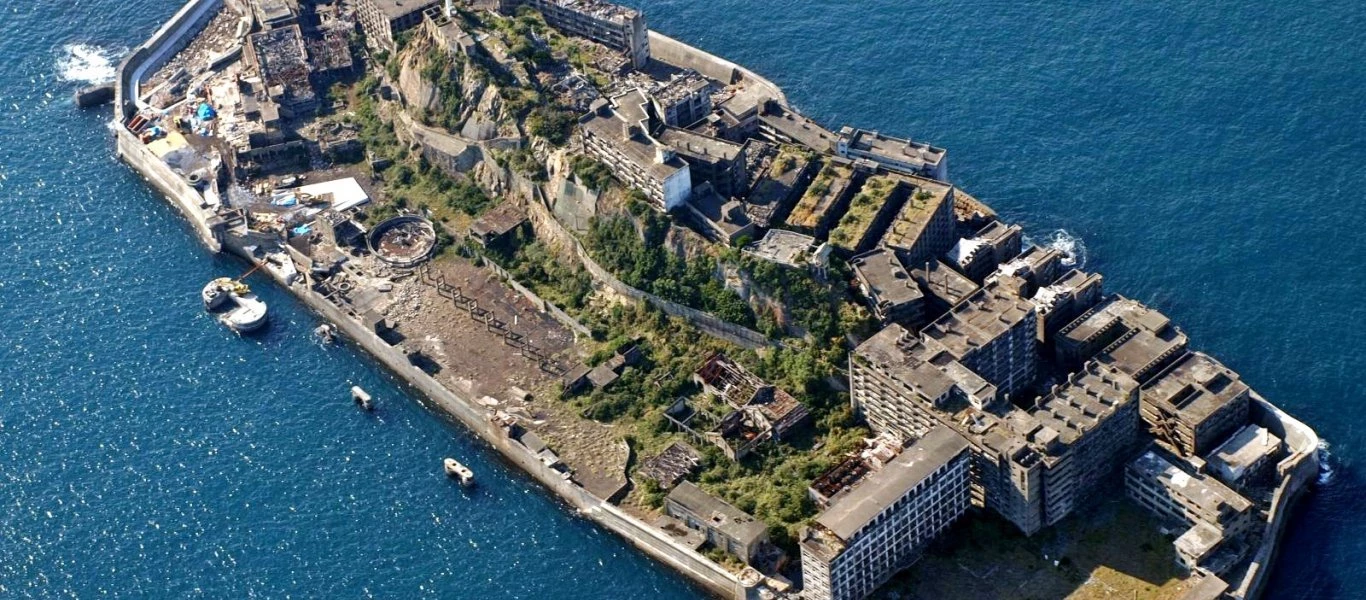 Hashima: Η πόλη-φάντασμα στη μέση της θάλασσας (βίντεο)